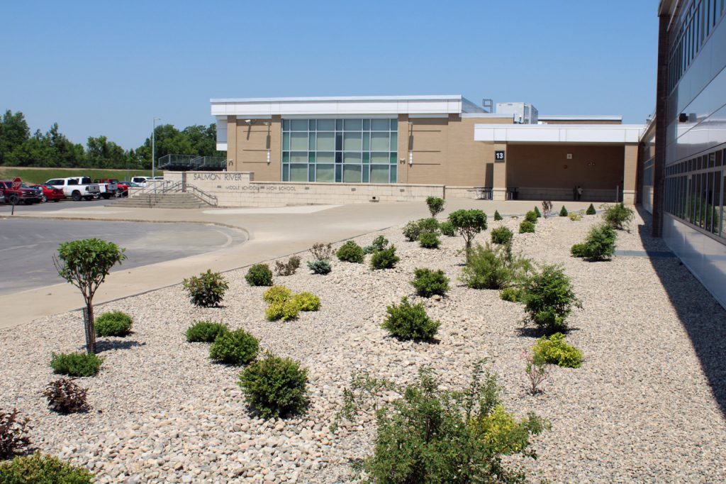exterior image of Salmon River High School